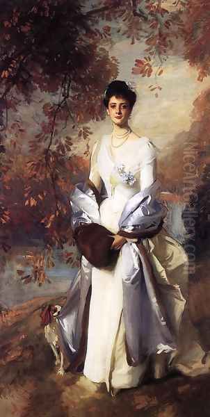 Portrait of Pauline Astor Oil Painting by John Singer Sargent