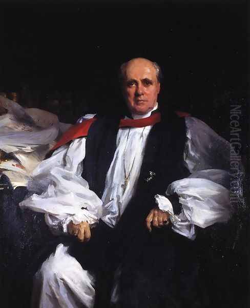 The Archbishop of Canterbury (Randall Thomas Davidson) Oil Painting by John Singer Sargent