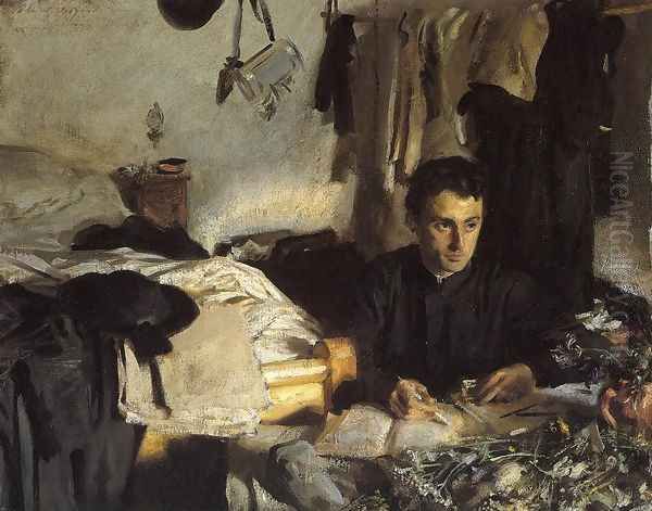 Padre Sebastiano Oil Painting by John Singer Sargent