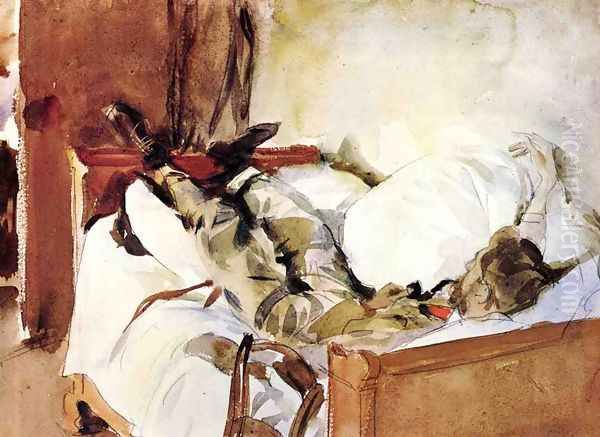 In Switzerland Oil Painting by John Singer Sargent