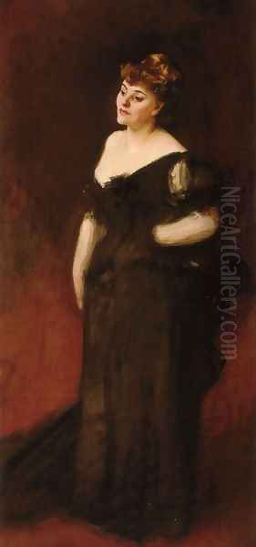 Portrait Of Mrs Harry Vane Milbank Oil Painting by John Singer Sargent