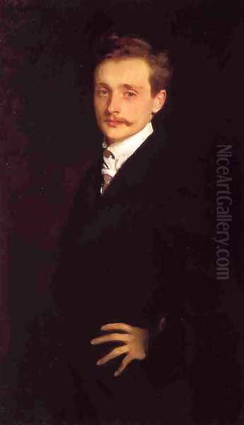 Portrait Of Leon Delafosse Oil Painting by John Singer Sargent