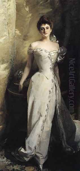 Mrs Ralph Curtis Oil Painting by John Singer Sargent