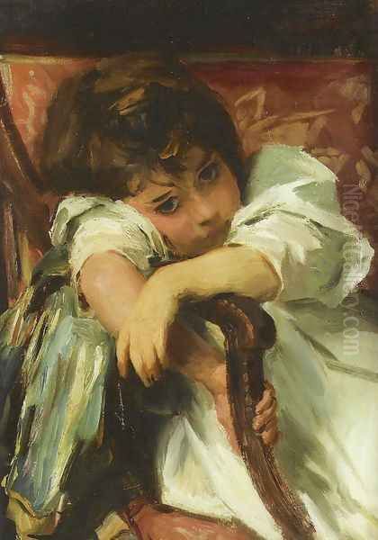 Portrait of a Child Oil Painting by John Singer Sargent