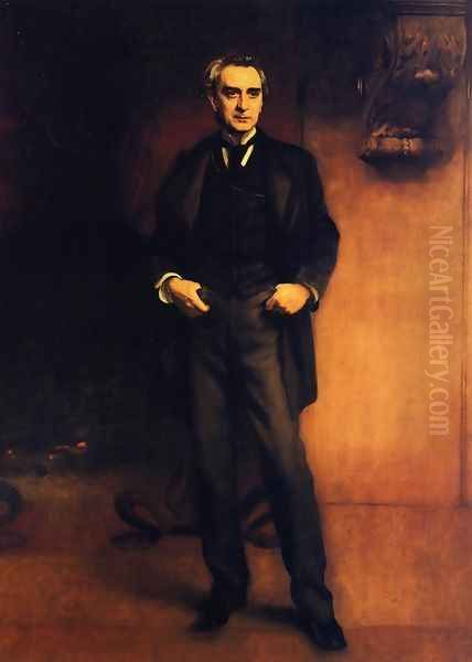 Edwin Booth Oil Painting by John Singer Sargent