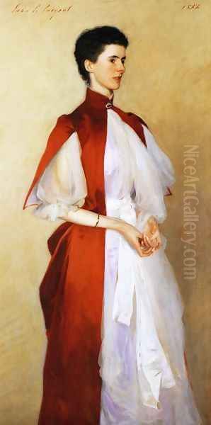 Mrs. Robert Harrison Oil Painting by John Singer Sargent