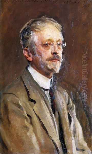 Charles Woodbury Oil Painting by John Singer Sargent