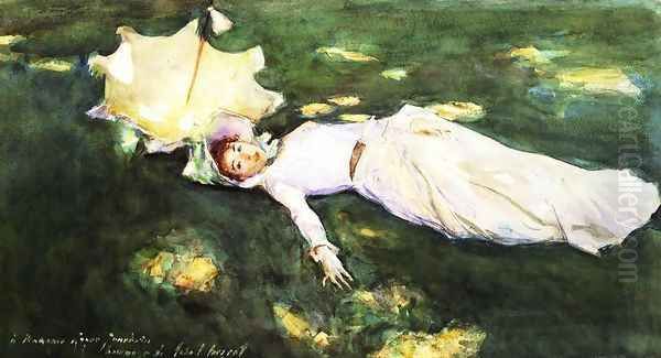 Madame Roger-Jourdain Oil Painting by John Singer Sargent