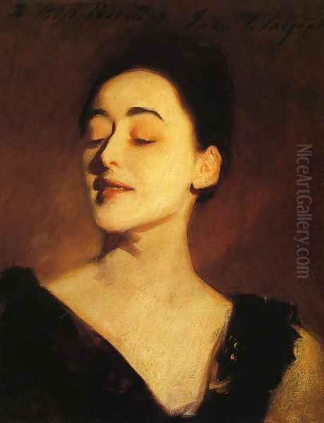 Flora Priestley I Oil Painting by John Singer Sargent