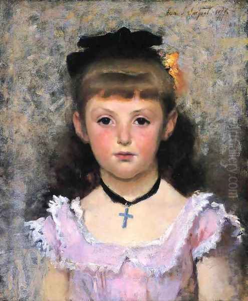 Portrait Of Jeanne Kieffer Oil Painting by John Singer Sargent