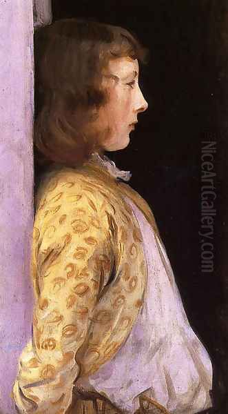 Portrait of Dorothy Barnard Oil Painting by John Singer Sargent