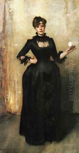 Louise Burckhardt Oil Painting by John Singer Sargent