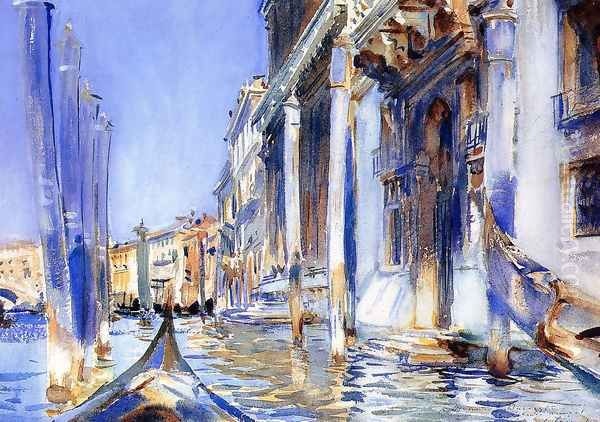 Rio dell'Angelo Oil Painting by John Singer Sargent