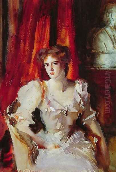 Miss Eden Oil Painting by John Singer Sargent