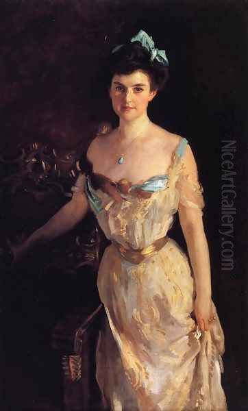 Mrs. Charles Pelham Curtis Oil Painting by John Singer Sargent