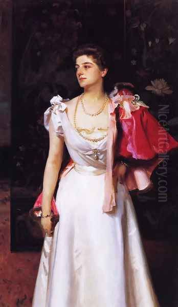 Princess Demidoff (Sophie Ilarinovna) Oil Painting by John Singer Sargent