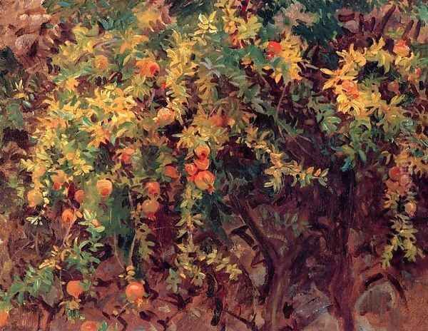 Pomegranates 2 Oil Painting by John Singer Sargent