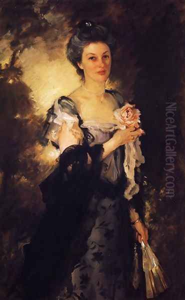 Mrs. William Crowninshield Endicott, Jr Oil Painting by John Singer Sargent