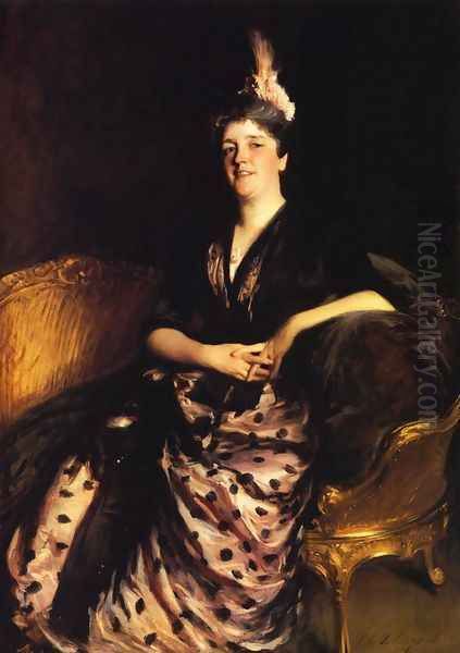 Mrs. Edward Darley Boit Oil Painting by John Singer Sargent