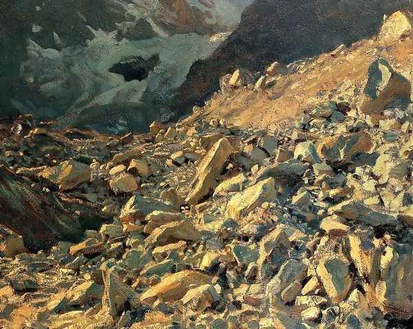 Moraine Oil Painting by John Singer Sargent