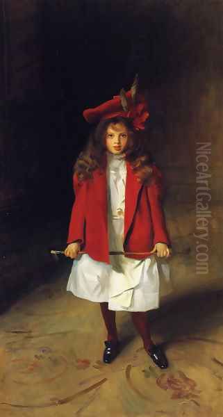 The Honourable Victoria Stanley Oil Painting by John Singer Sargent