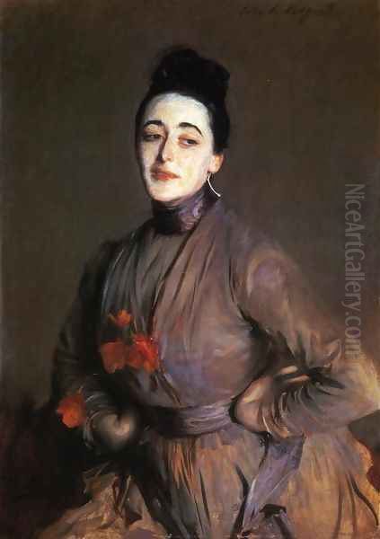 Flora Priestley Oil Painting by John Singer Sargent