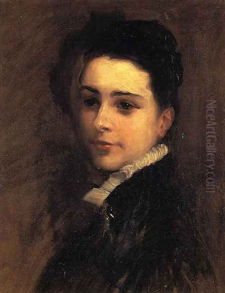 Mrs. Charles Deering Oil Painting by John Singer Sargent