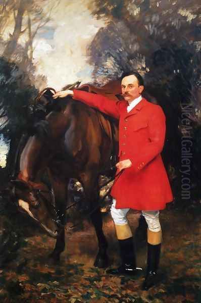 William Marshall Cazalet Oil Painting by John Singer Sargent