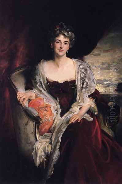 Mrs. Augustus Allusen (Osma Mary Dorothy Stanley) Oil Painting by John Singer Sargent