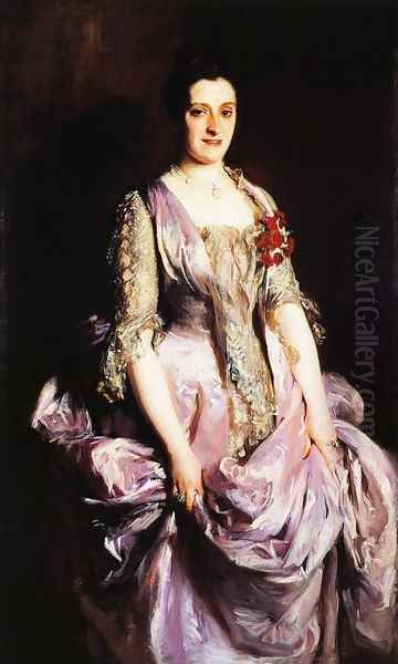 Mrs. Benjamin Kissam Oil Painting by John Singer Sargent