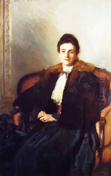 Mrs. Harold Wilson (Anna Margary) Oil Painting by John Singer Sargent