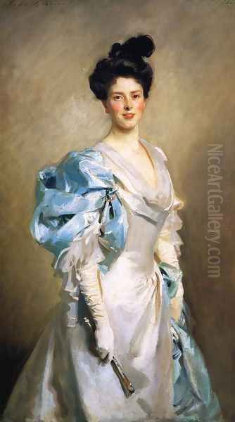 Mrs. Joseph Chamberlain Oil Painting by John Singer Sargent