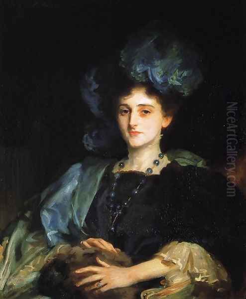 Katherine Lewis Oil Painting by John Singer Sargent