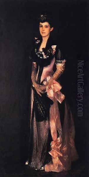 Mrs. Richard H. Derby Oil Painting by John Singer Sargent