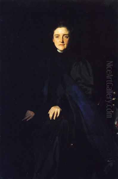 M. Carey Thomas Oil Painting by John Singer Sargent