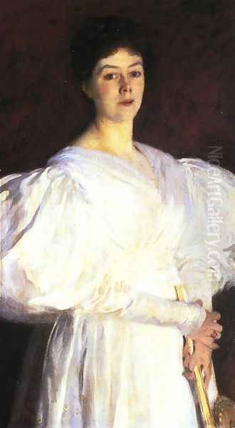 Mrs. Frederick Barnard Oil Painting by John Singer Sargent