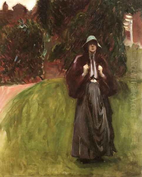 Clementina Austruther-Thompson (sketch) Oil Painting by John Singer Sargent