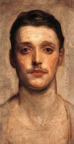 Study of a Young Man Oil Painting by John Singer Sargent