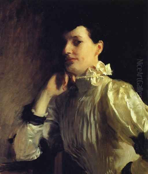 Mabel Marquand, Mrs. Henry Galbraith Ward Oil Painting by John Singer Sargent