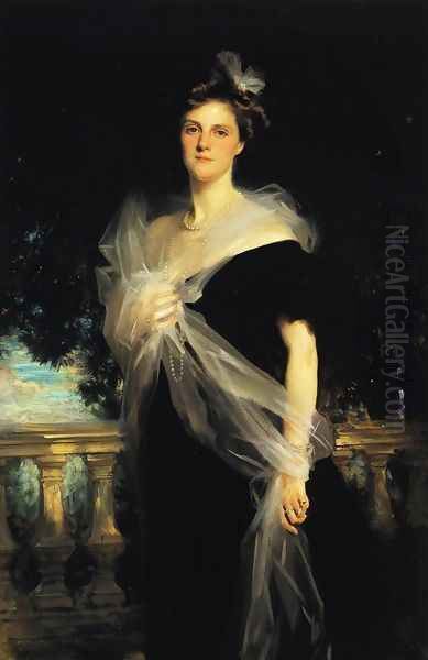 Mrs. Harold Harmsworth Oil Painting by John Singer Sargent