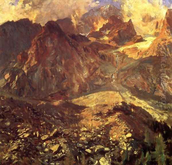 Val d'Aosta Oil Painting by John Singer Sargent