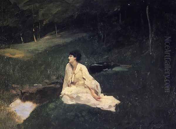 Judith Gautier I Oil Painting by John Singer Sargent