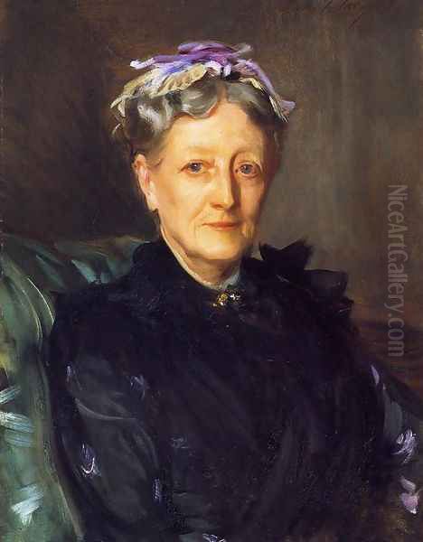 Mrs. Frederick Mead (Mary Eliza Scribner) Oil Painting by John Singer Sargent