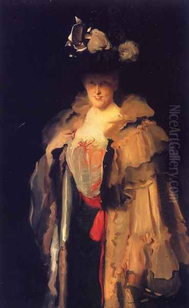 Mrs. Charles Hunter (Mary Smyth) Oil Painting by John Singer Sargent