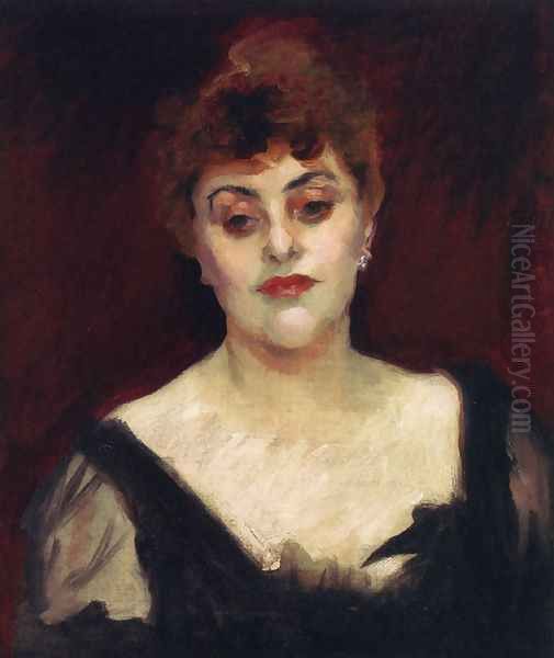 Madame Belleroche Oil Painting by John Singer Sargent