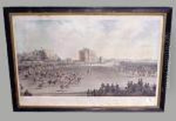 Doncaster Races Oil Painting by James Pollard