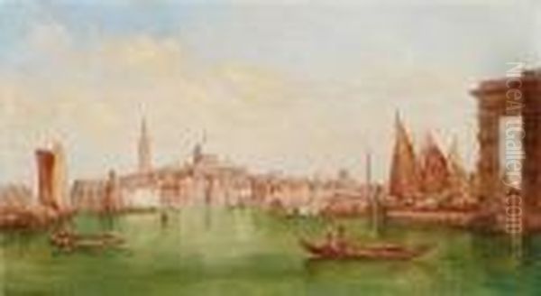 Vor Venedig Oil Painting by Alfred Pollentine