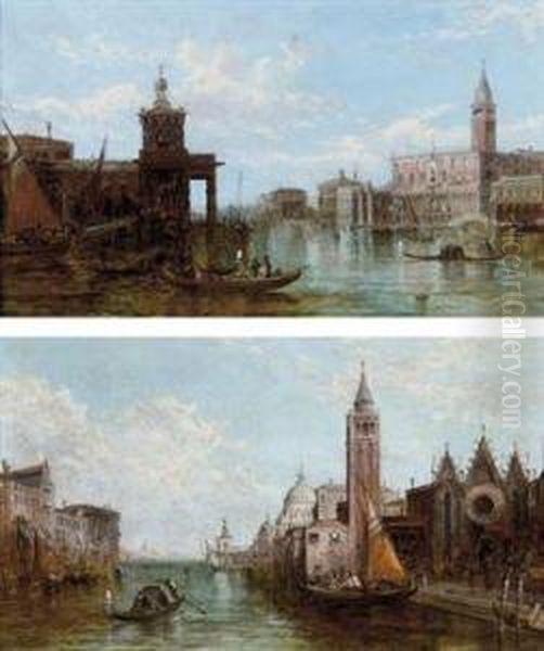 The Grand Canal, Venice Oil Painting by Alfred Pollentine