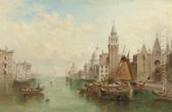 The Grand Canal, Venice Oil Painting by Alfred Pollentine