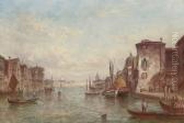 The Grand Canal, Venice Oil Painting by Alfred Pollentine